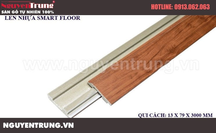 Len chân tường sàn gỗ Smart Floor LMT006