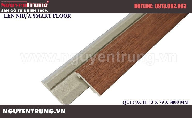 Len chân tường sàn gỗ Smart Floor LMT007
