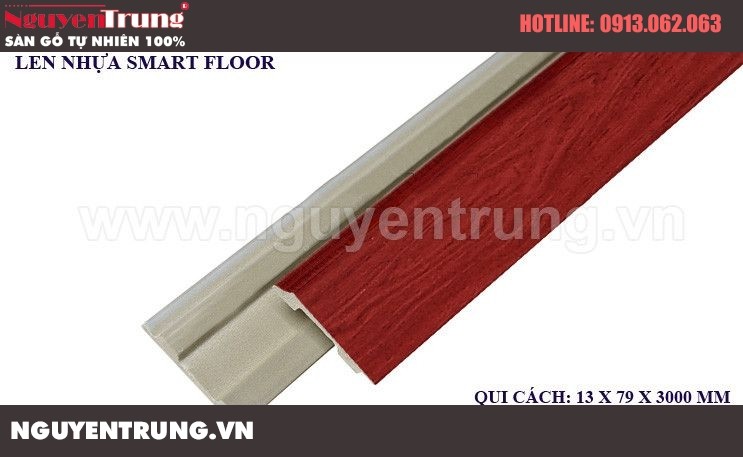 Len chân tường sàn gỗ Smart Floor LMT010