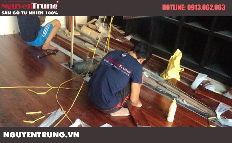 Những điểm cần lưu ý khi lắp đặt sàn gỗ tự nhiên