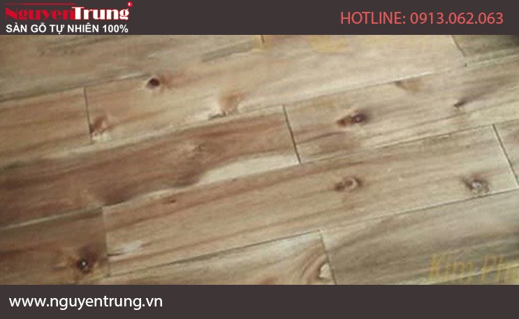 Sàn gỗ Keo 18x120x750