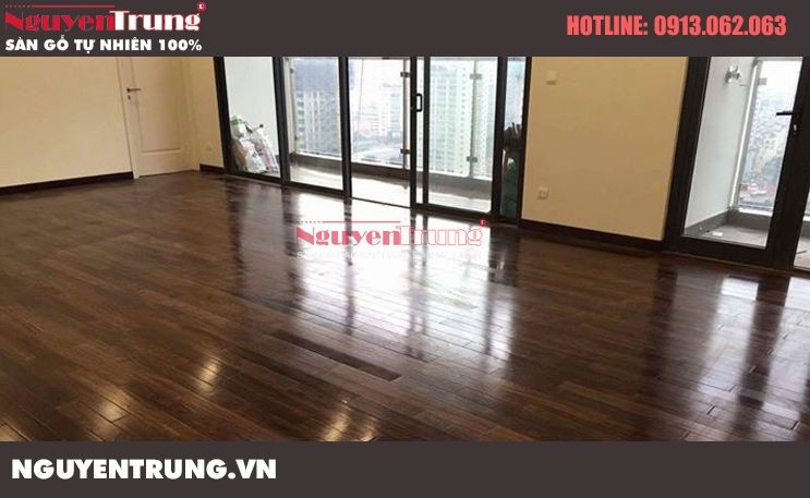 Công trình sàn gỗ Chiu Liu tại chung cư cao cấp MANDARIN GARDEN
